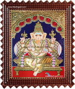 Ganesha Tanjore Painting
