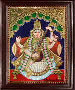 Saraswati Tanjore Painting