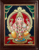 Ganesha Tanjore Painting