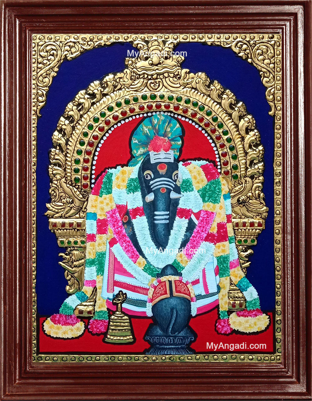 Sol Ketta Vinayakar Tanjore Painting