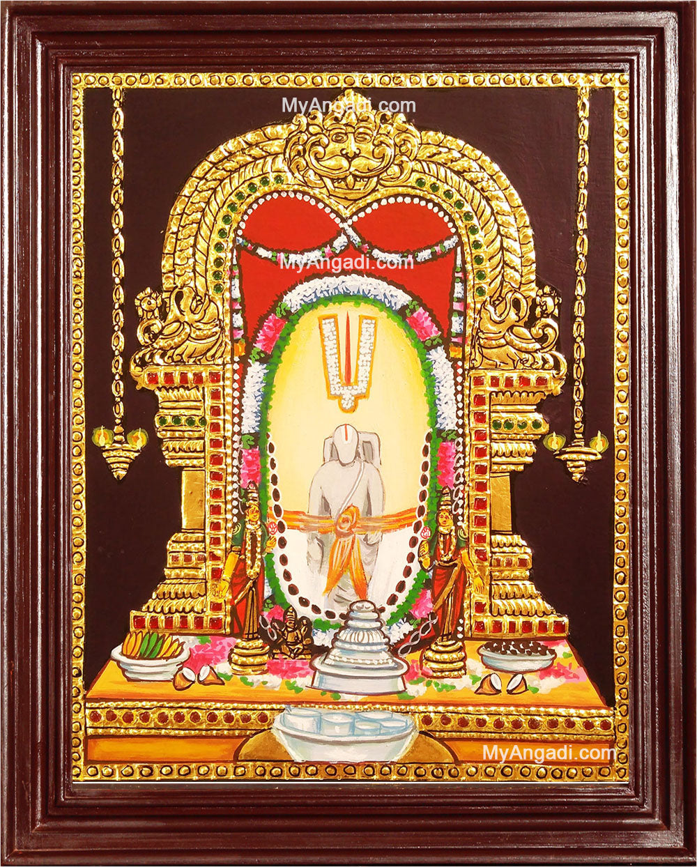 Sri Simhadri Appanna Tanjore Painting