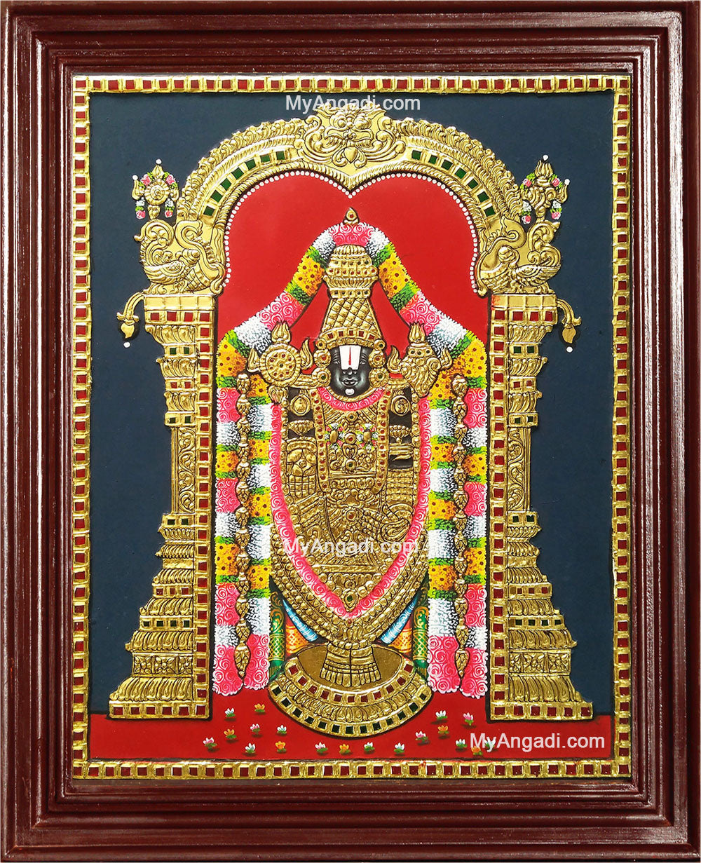 Thirupathi Venkateswara Tanjore Painting