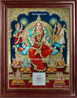 Sri Raja Rajeswari Tanjore Painting