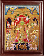 Sri Rama Pattabhishekam Tanjore Painting