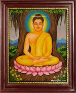 Buddha Tanjore Painting