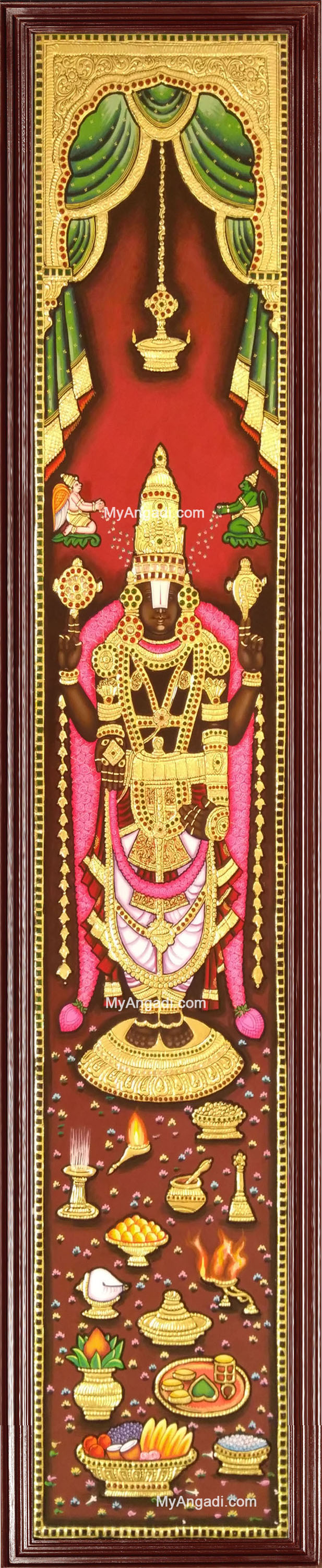 Big Size Balaji Tanjore Painting