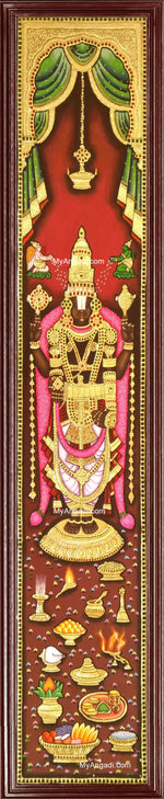 Big Size Balaji Tanjore Painting