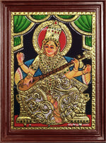 Saraswati Tanjore Painting