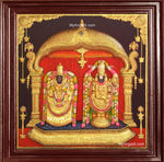 Balaji Padmavati Thayar Super Emboss 3D Tanjore Painting