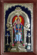 Raja Alangara Murugan 3D Tanjore Painting