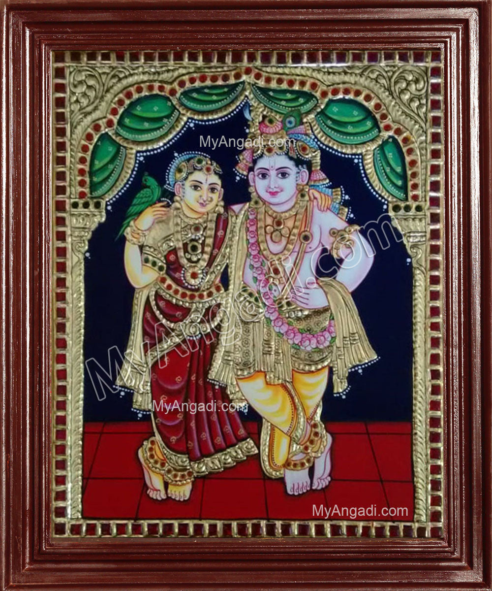 Radhe Krishna Tanjore Paintings