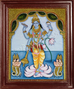 Vishnu Tanjore Painting