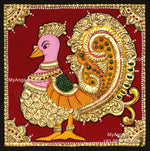Peacock Tanjore Painting