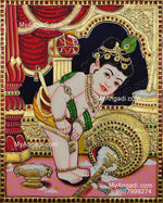 Butter Krishna Tanjore Painting