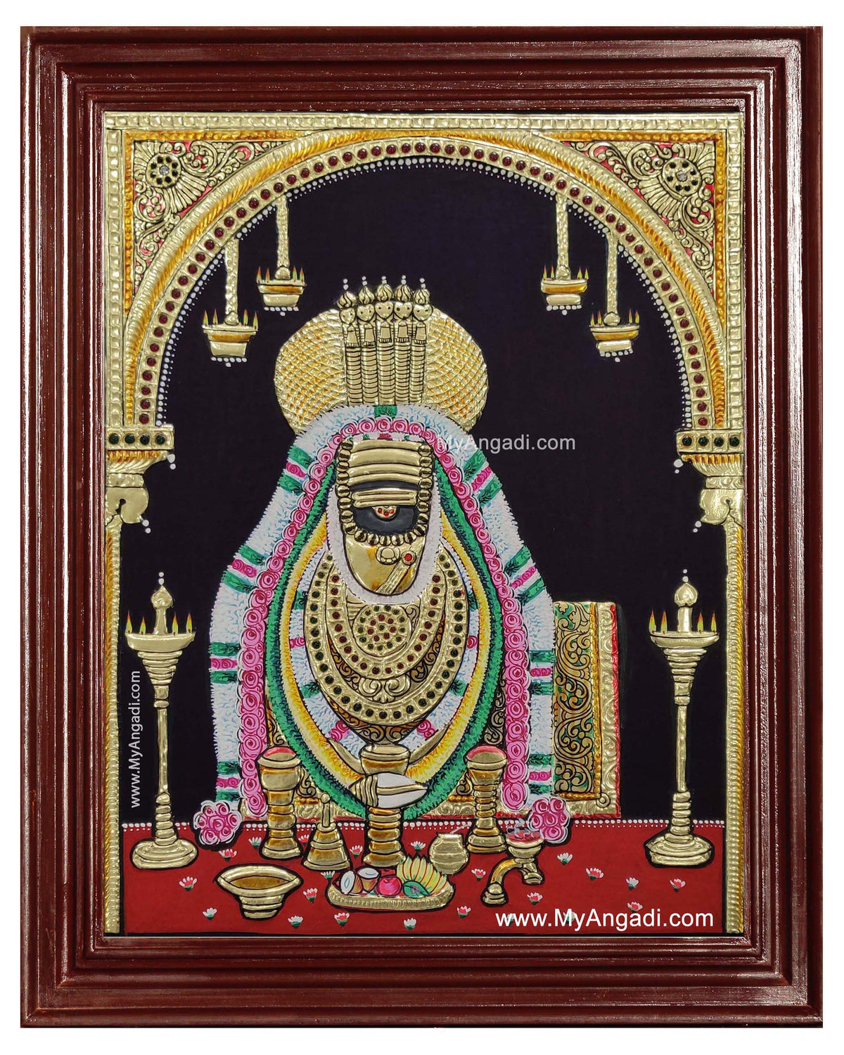 Arunachaleswarar Tanjore Painting
