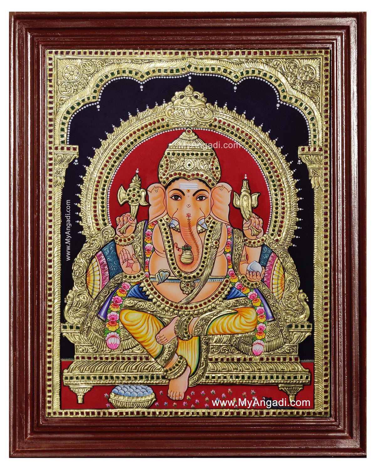 Ganesha Tanjore Painting