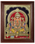 Ganesha Tanjore Painting