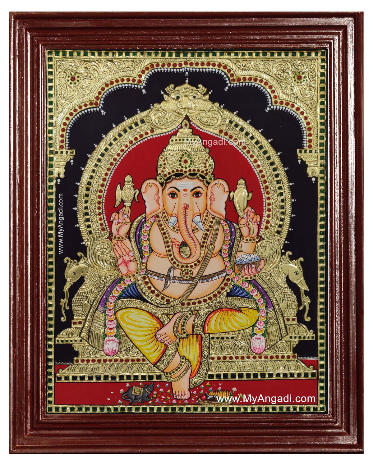 Ganesha Tanjore Painting