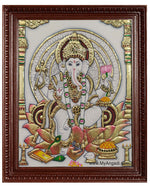 Ganesha Tanjore Painting