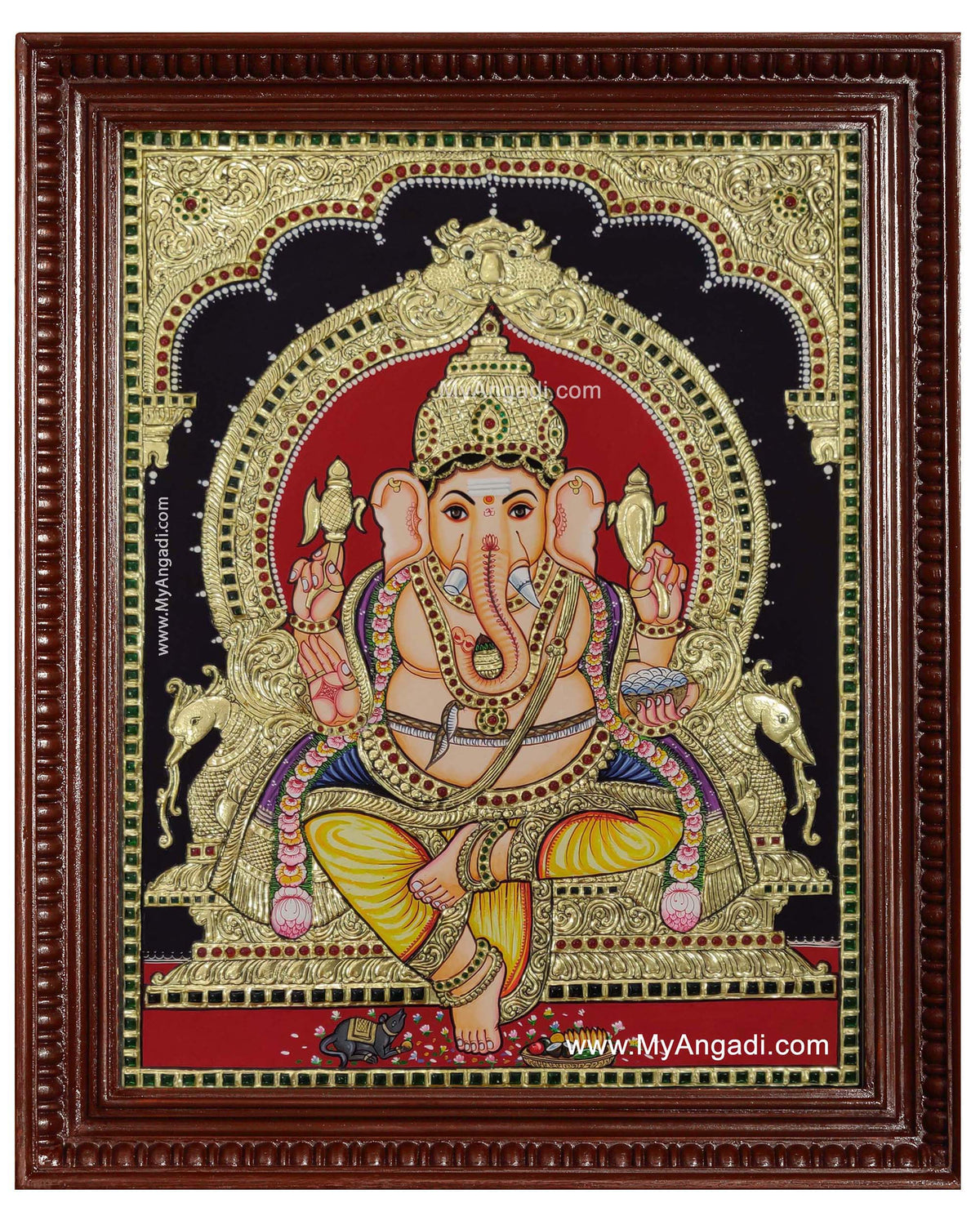 Ganesha Tanjore Painting