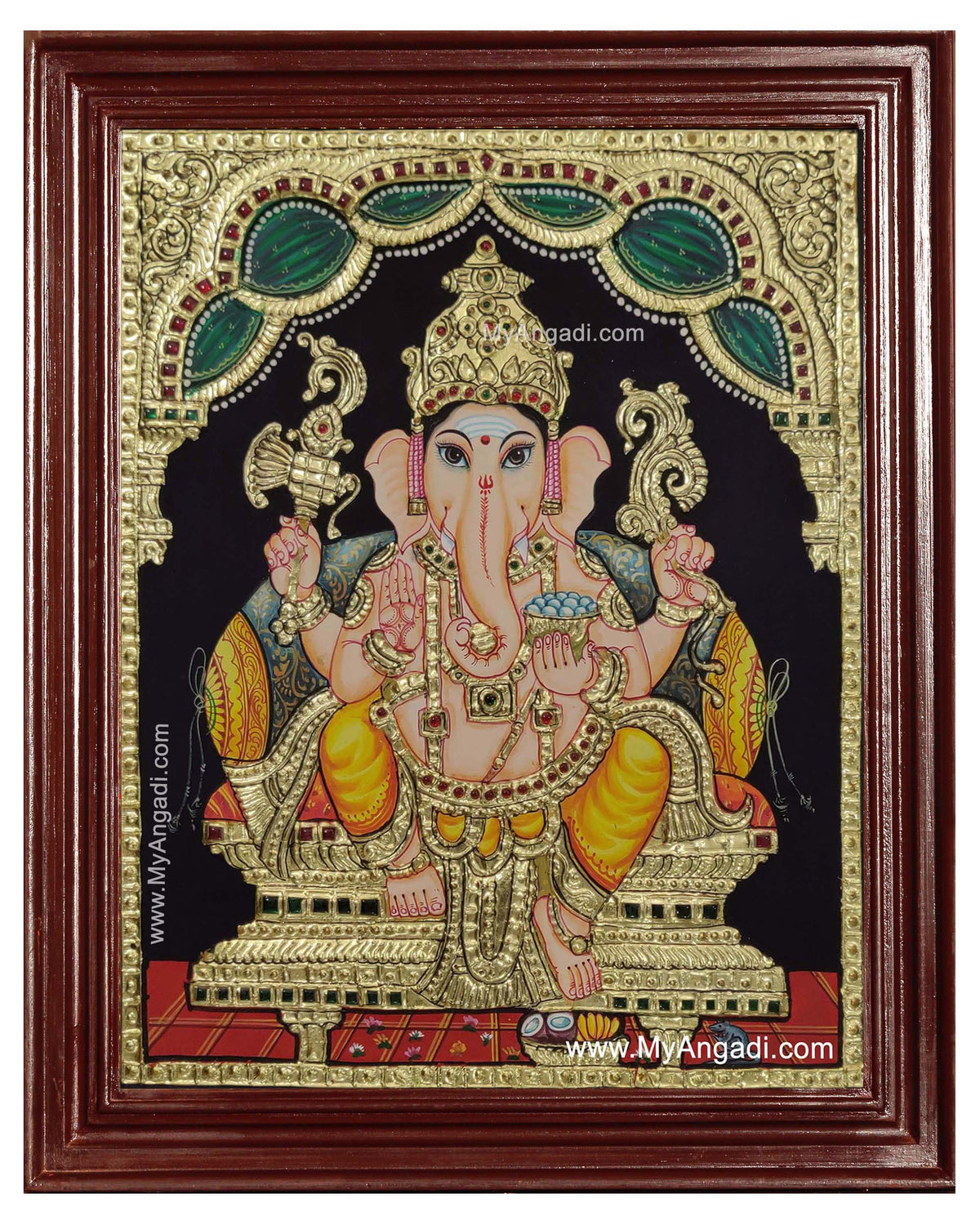 Ganesha Tanjore Painting