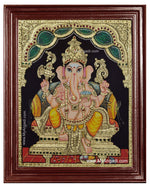 Ganesha Tanjore Painting