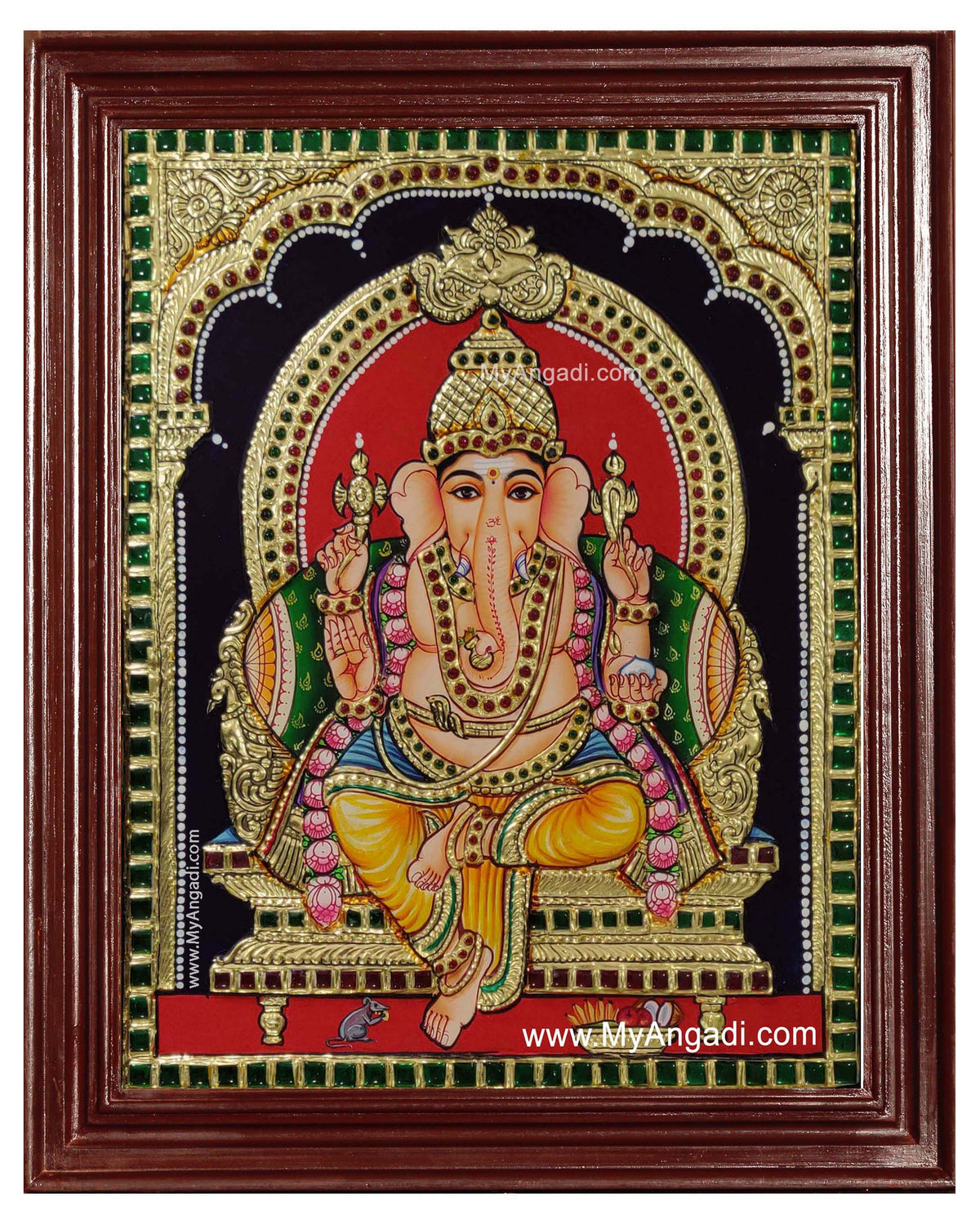 Vinayakar Tanjore Painting