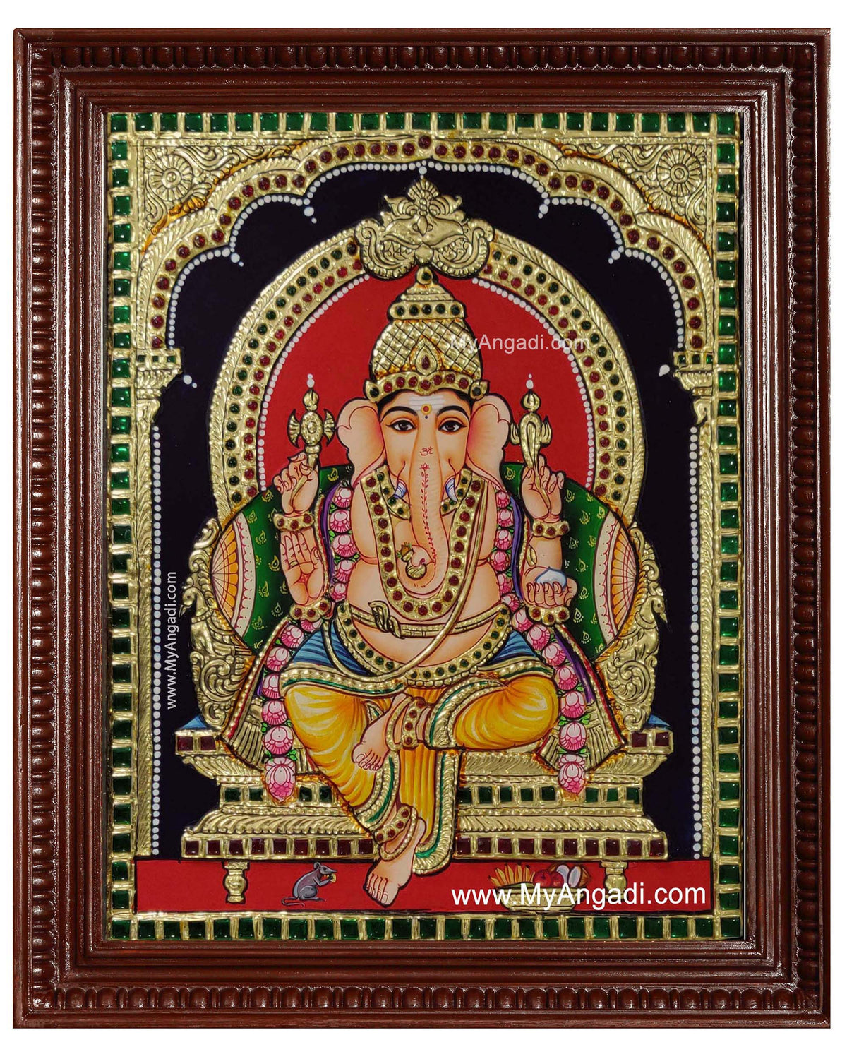 Vinayakar Tanjore Painting
