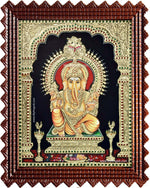 Raja Ganapathi Tanjore Painting
