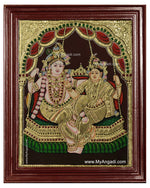 Radha Krishna Tanjore Painting
