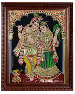 Radhe Krishna Tanjore Painting