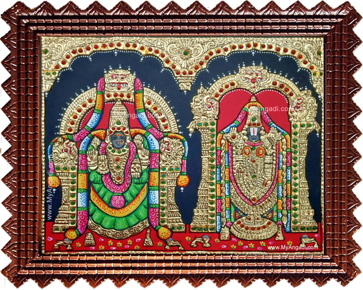 Balaji Thayar Tanjore Painting