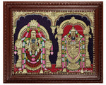 Balaji Padmavathi Thayar Tanjore Painting
