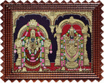 Balaji Padmavathi Thayar Tanjore Painting