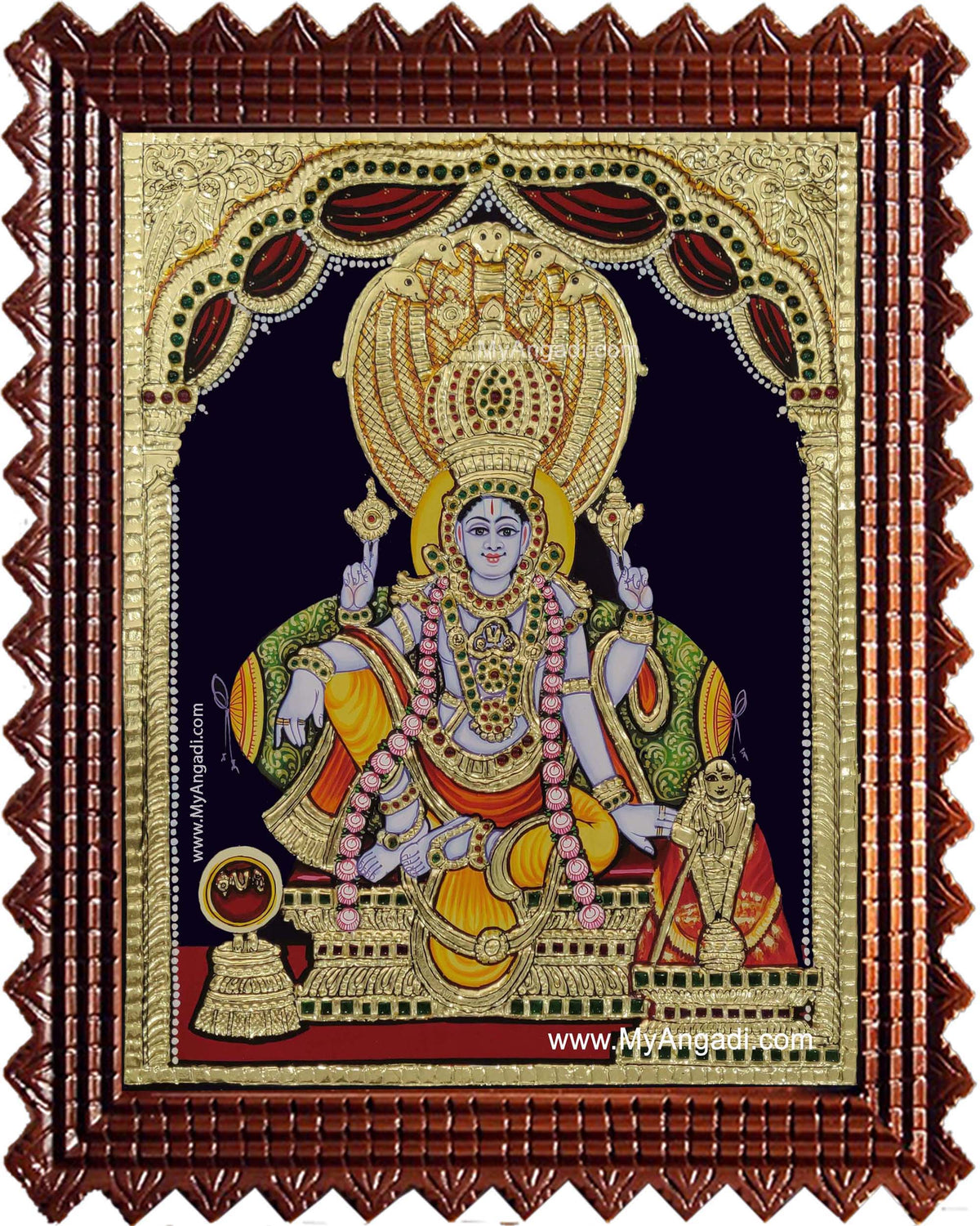 Perumal Tanjore Painting