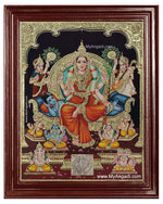 Raja Rajeswari Tanjore Painting