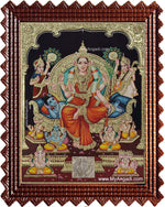Raja Rajeswari Tanjore Painting