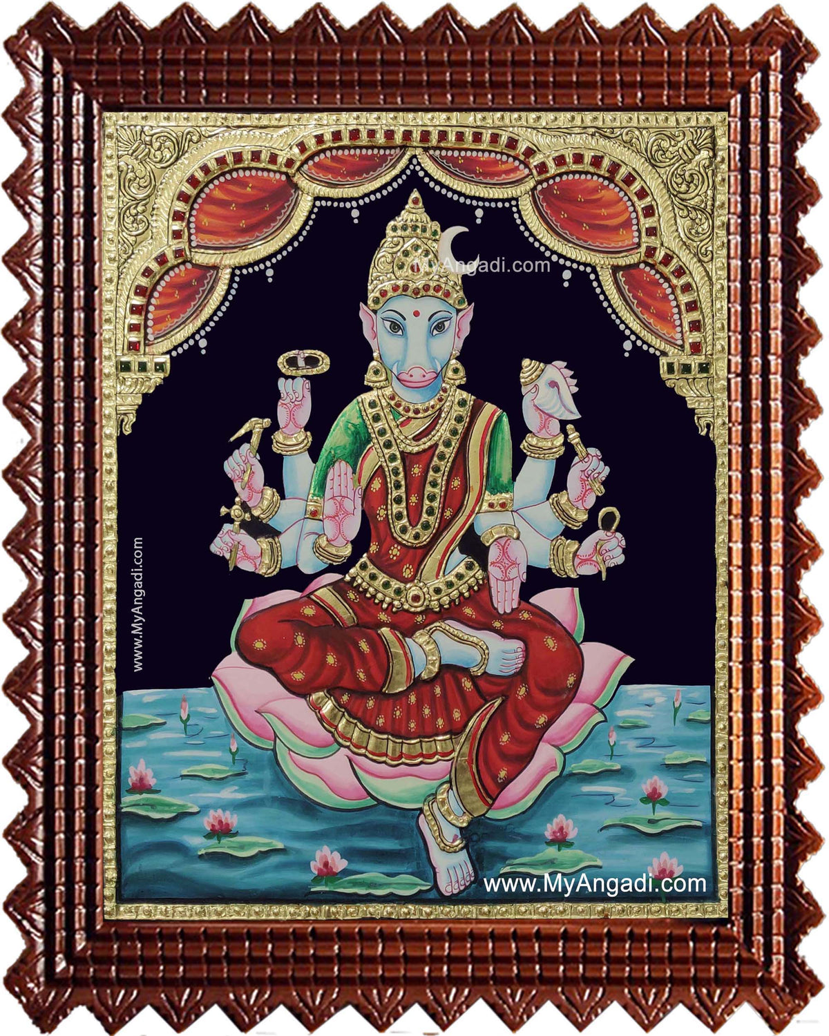 Varahi Tanjore Painting