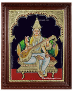 Saraswathi Tanjore Painting