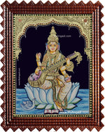 Saraswati Tanjore Painting