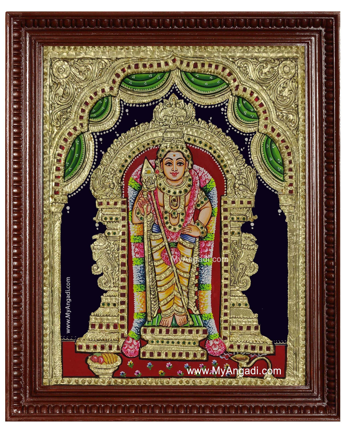 Murugan Tanjore Painting