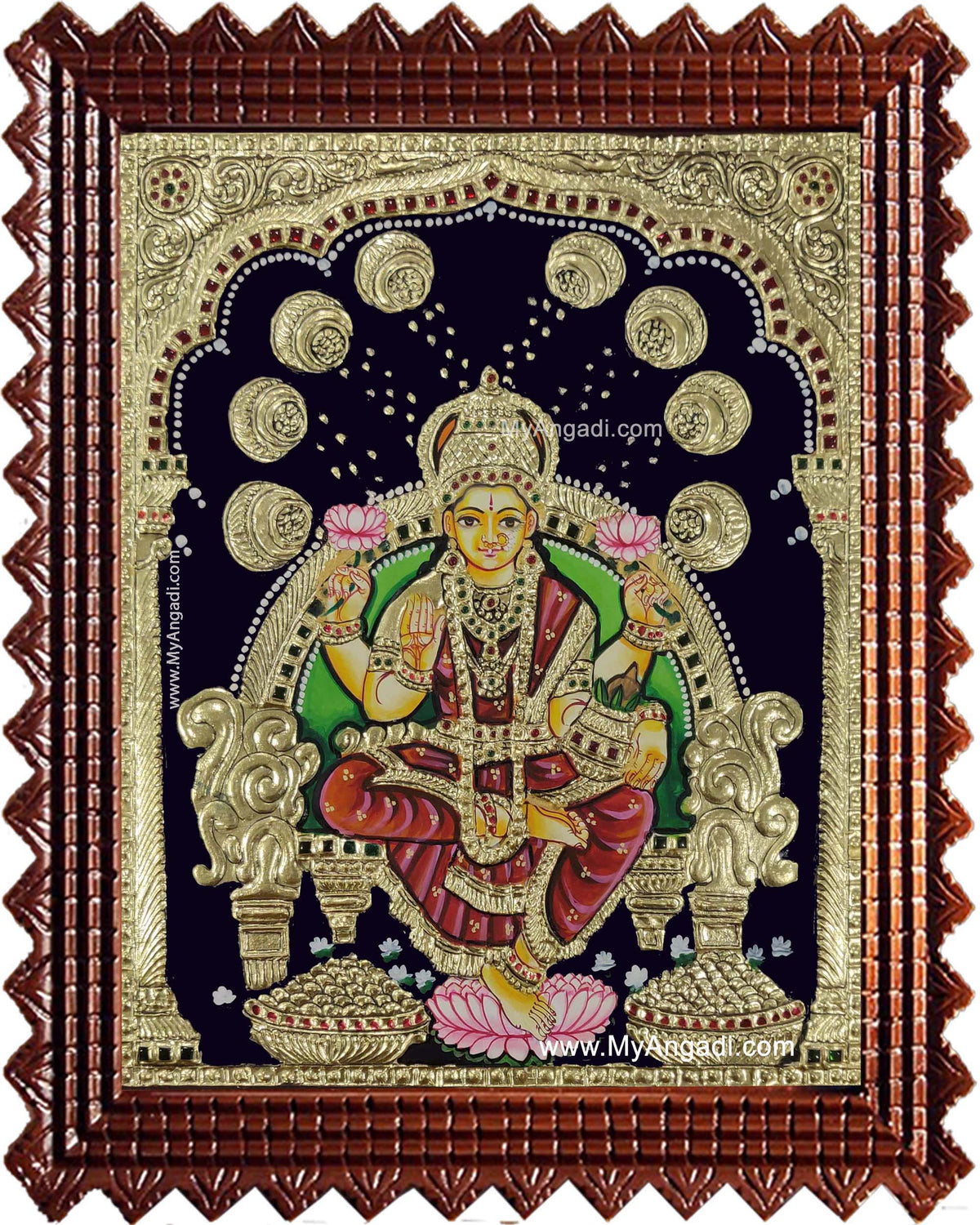 Maha Lakshmi Tanjore Painting