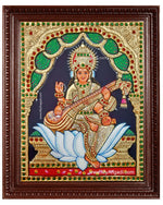 Saraswathi Tanjore Painting