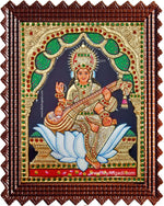 Saraswathi Tanjore Painting