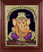 Ganesha Tanjore Painting