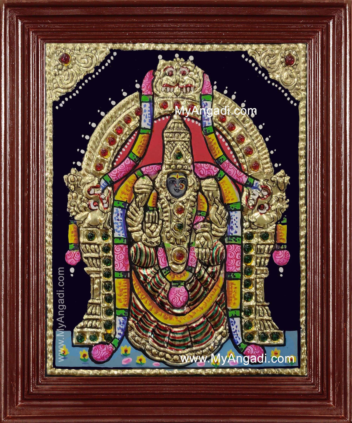 Padmavathi Tanjore Painting