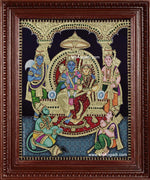 Ram Darbar Tanjore Painting
