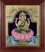 Dhana Lakshmi Tanjore Painting