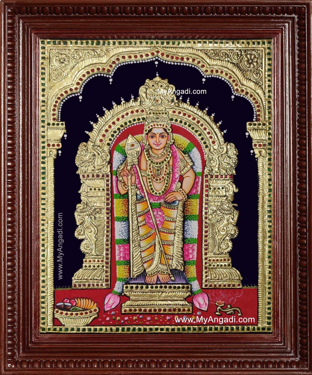 Skandan Tanjore Painting