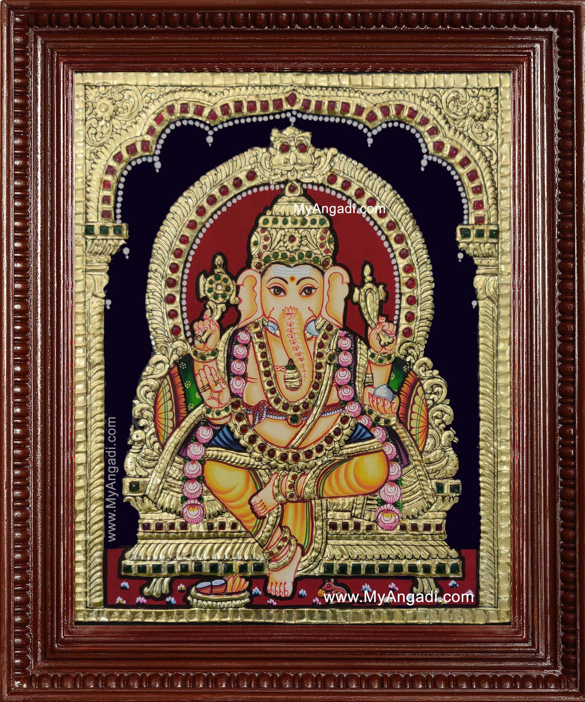Vinayakar Tanjore Painting